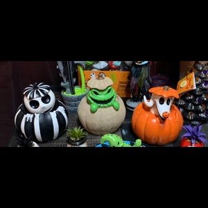 Nightmare Before Christmas Ceramic Pumpkin Collection
